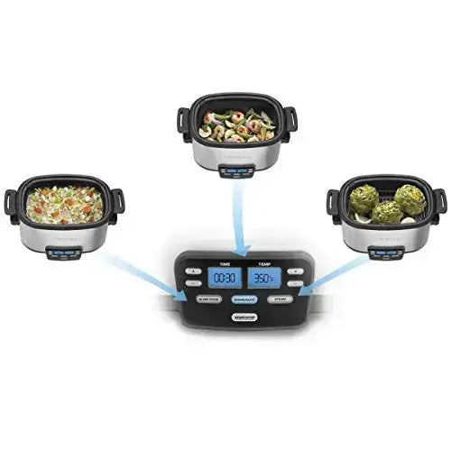 Cuisinart 3 In 1 Multi Cooker | Cook Central 6 QT Slow-Cooker