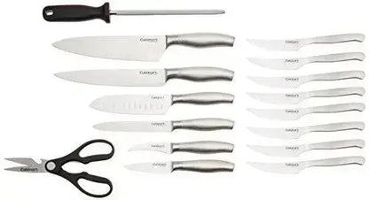Cuisinart Artiste Knife Set, 17-Piece - Stainless Steel