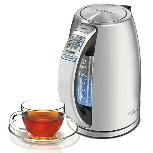 Cuisinart Electric Kettle, Cordless, 1.7 L - Stainless Steel