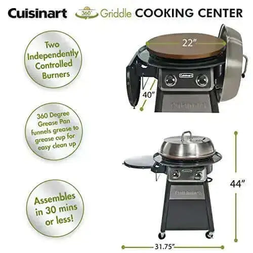 Cuisinart CGG-888 Griddle - Thumbnail 3