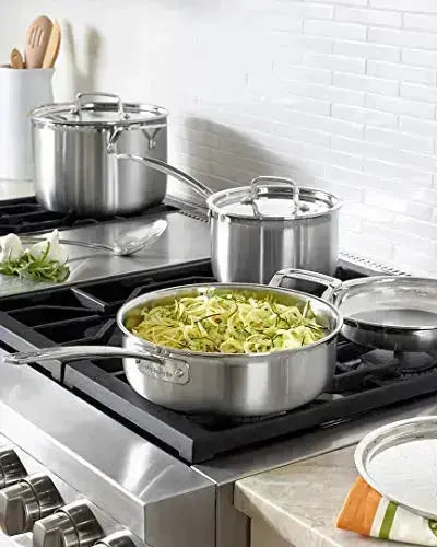 Cuisinart Multiclad Pro Cookware 12-Piece Set - Stainless Steel