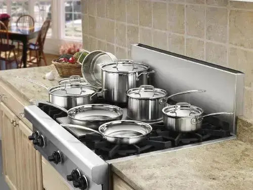 Cuisinart Multiclad Pro Cookware 12-Piece Set - Stainless Steel