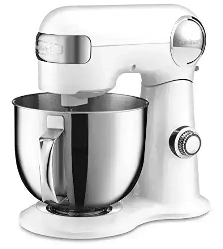 Cuisinart Stand Mixer, 5.5 QT | Baking Mixer, SM-50 - White