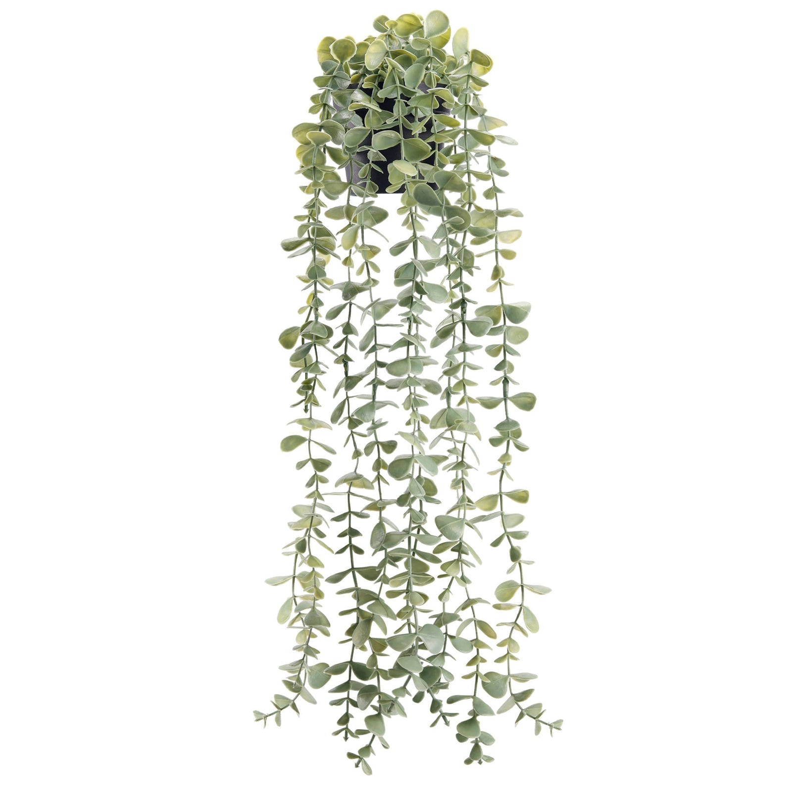 Der Rose Fake Eucalyptus Hanging Plant for Boho Bathroom Wall Art Decor 