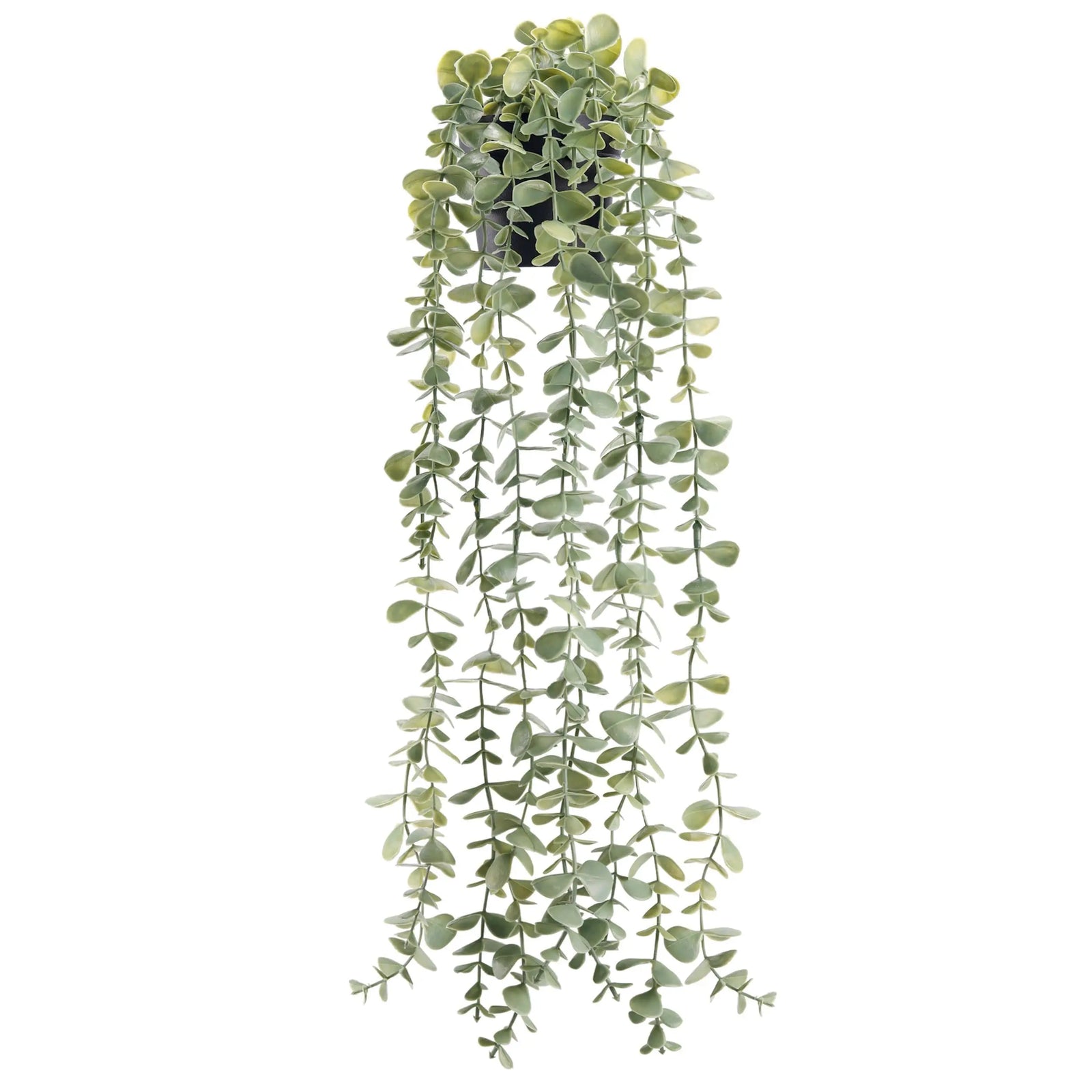Der Rose Fake Eucalyptus Hanging Plant for Boho Bathroom Wall Art Decor 