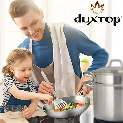 Duxtop Professional Stainless Steel Cookware, 17-Piece Set - Silver