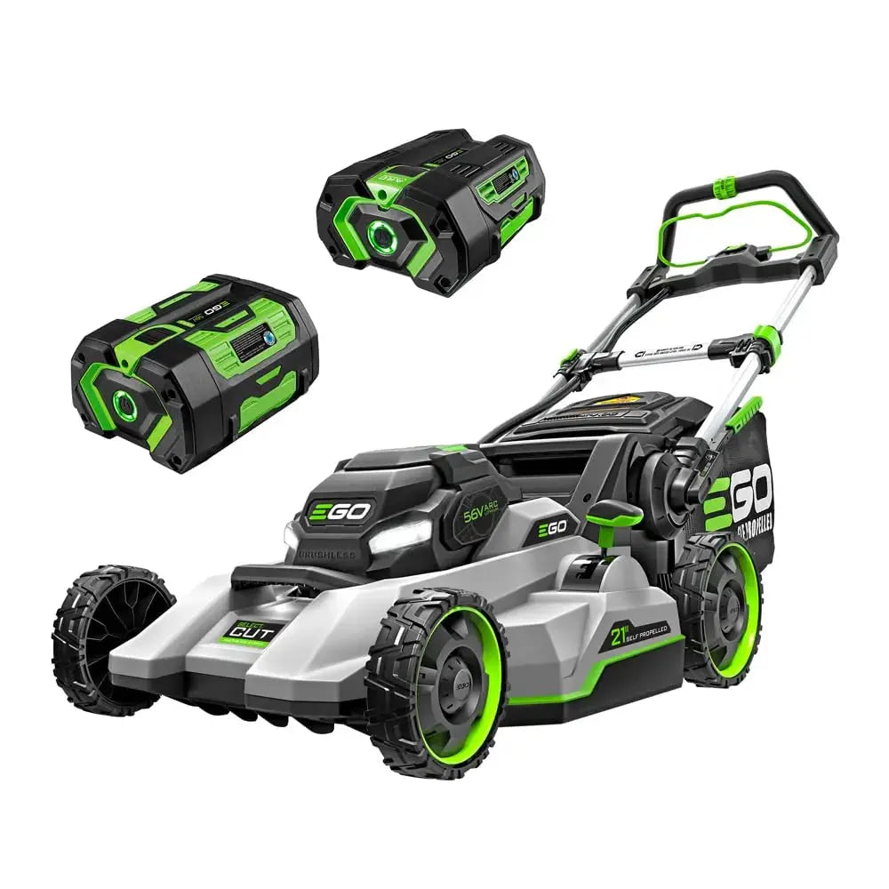 EGO Power+ LM2135SP 21-Inch Self-Propelled Lawn Mower Kit (7.5Ah Battery and Rapid Charger Included), get (1) extra BA2800T 5.0Ah Battery 
