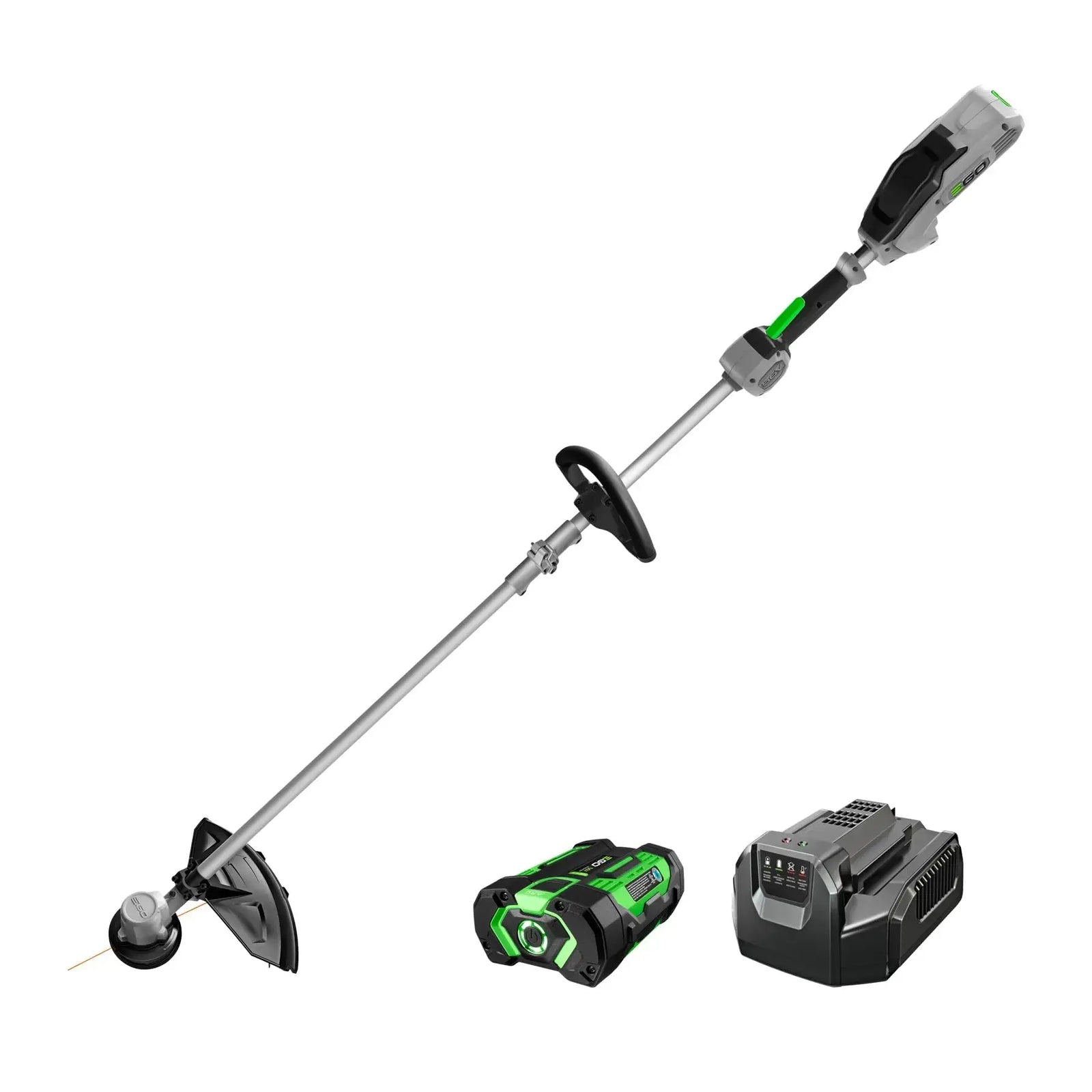 EGO POWER+ String Trimmer, Battery Powered, 15" Trimmer for Weeds and Grass with Rapid Reload, Split Shaft, Includes 56V 2.5Ah Battery and Charger - ST1502SA 