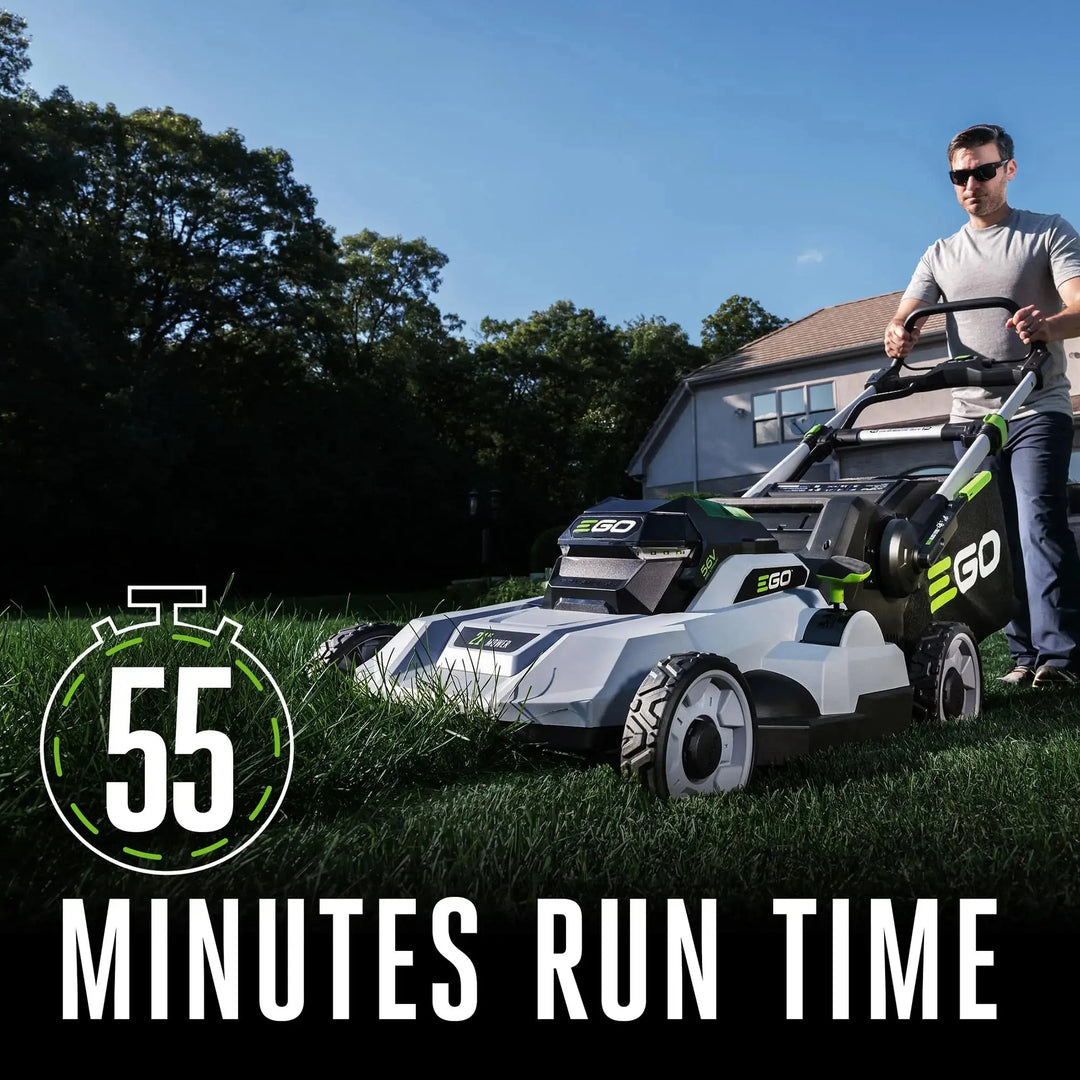 EGO POWER+ Electric Lawn Mower, Cordless, Includes 56V 6.0Ah Battery And 320W Charger - LM2114 