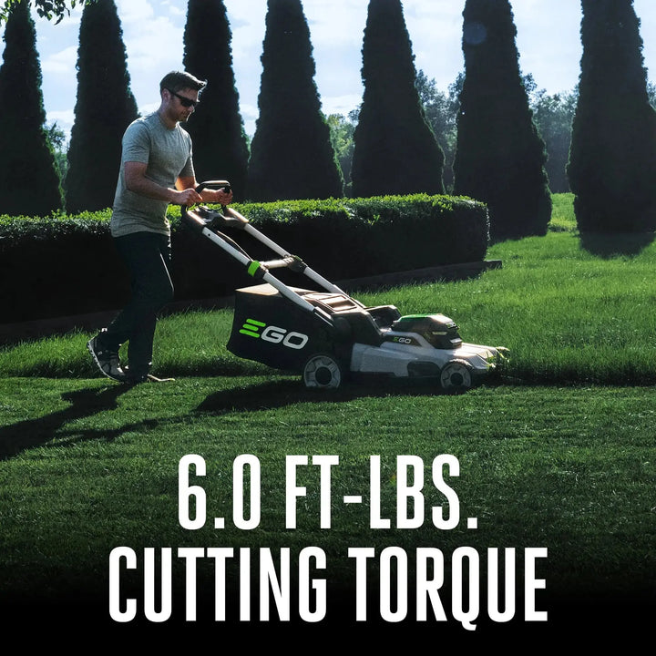 EGO POWER+ Electric Lawn Mower, Cordless, Includes 56V 6.0Ah Battery And 320W Charger - LM2114 