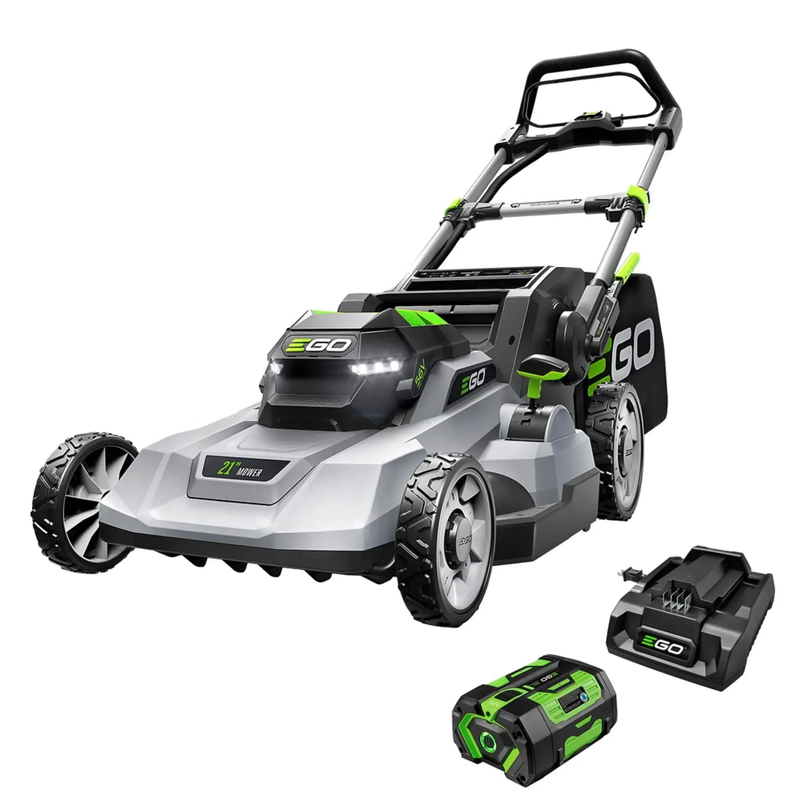 EGO POWER+ Electric Lawn Mower, Cordless, Includes 56V 6.0Ah Battery And 320W Charger - LM2114 