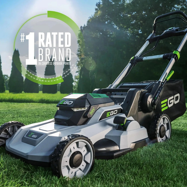 EGO POWER+ Electric Lawn Mower, Cordless, Includes 56V 6.0Ah Battery And 320W Charger - LM2114 