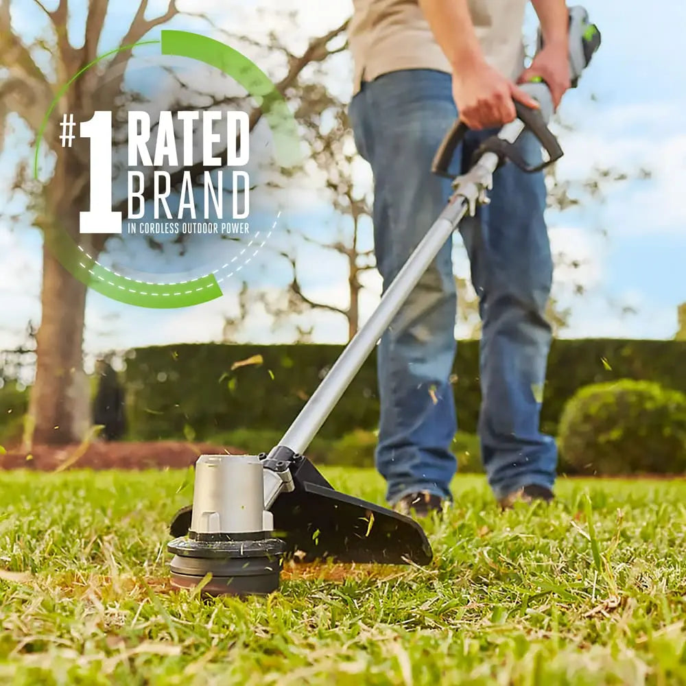 EGO POWER+ String Trimmer, Battery Powered, 15" Trimmer for Weeds and Grass with Rapid Reload, Split Shaft, Includes 56V 2.5Ah Battery and Charger - ST1502SA 