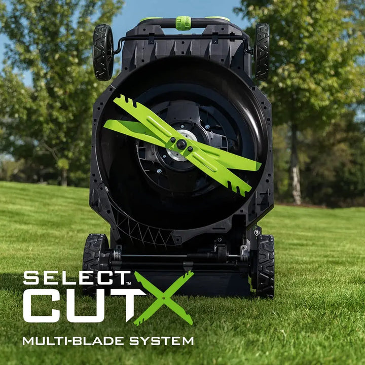 EGO Power+ LM2135SP 21-Inch Self-Propelled Lawn Mower Kit (7.5Ah Battery and Rapid Charger Included), get (1) extra BA2800T 5.0Ah Battery 