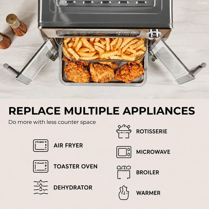 Emeril Lagasse 26QT French Door Multi-Function Air Fryer Toaster Oven