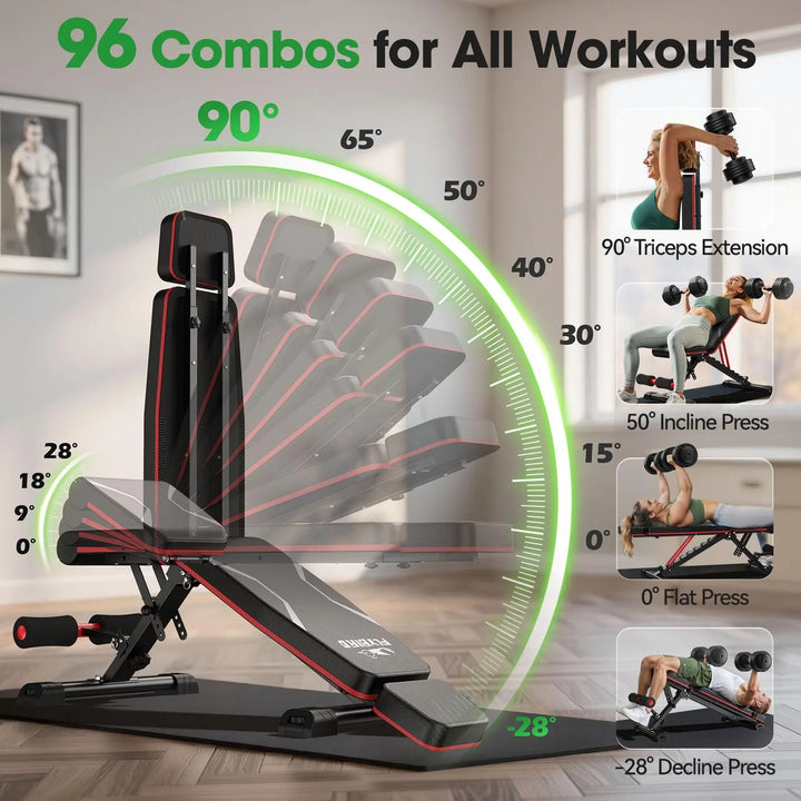 FLYBIRD Adjustable Weight Bench