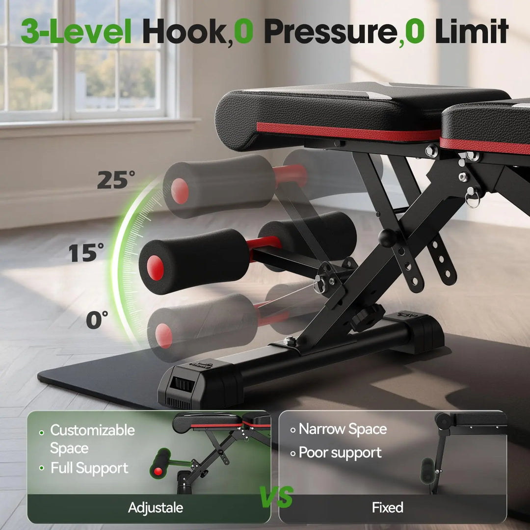 FLYBIRD Adjustable Weight Bench