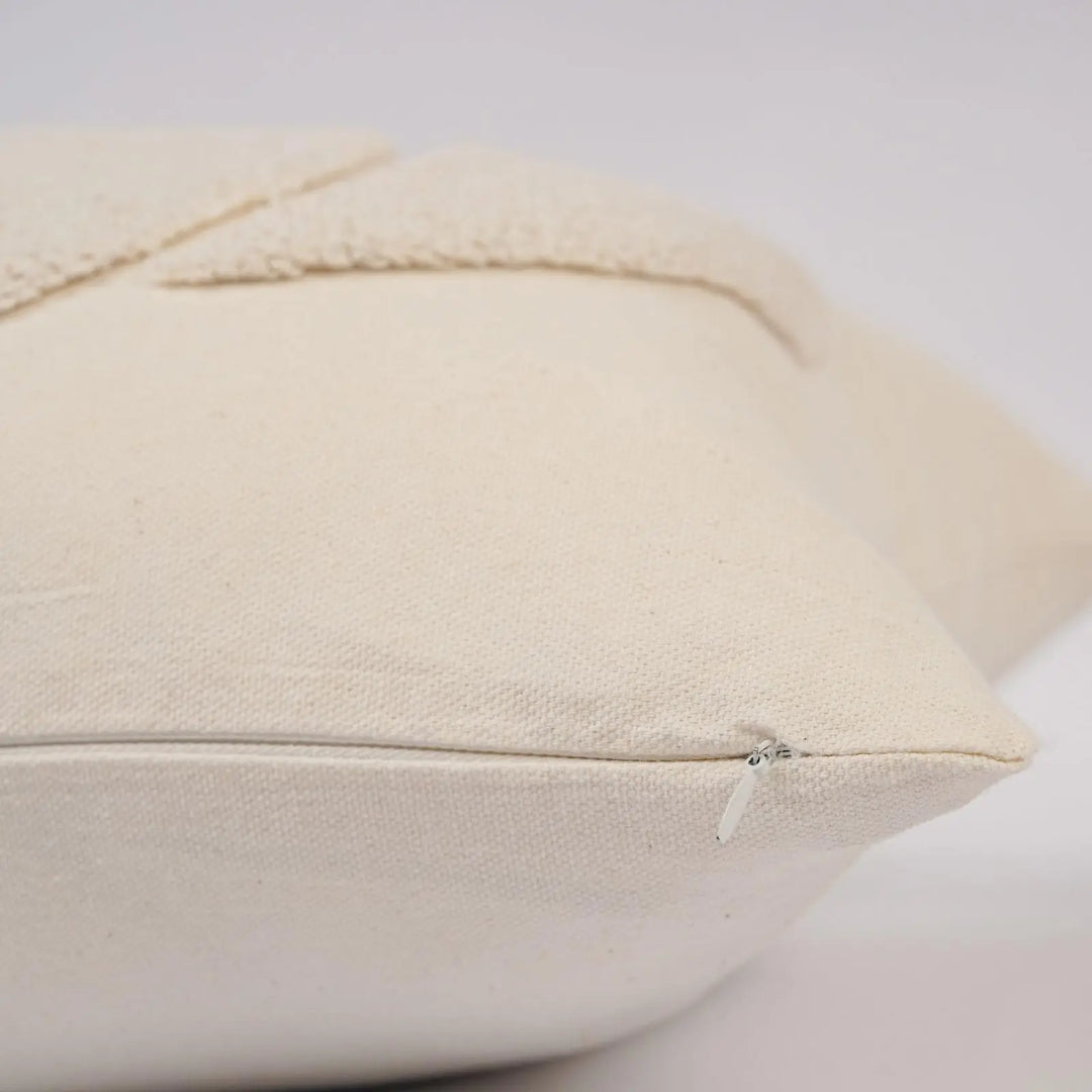 GEEORY Fall Tufted Pumpkin Pillow Covers Set of 2 18x18, Farmhouse Beige