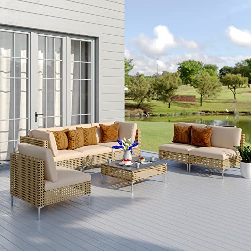 Grand patio Wicker Patio Furniture Set