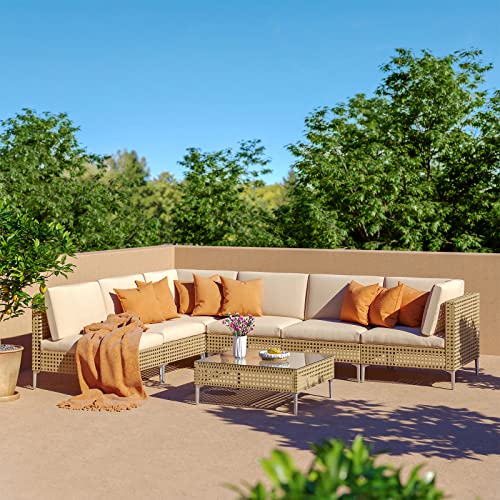 Grand patio Wicker Patio Furniture Set