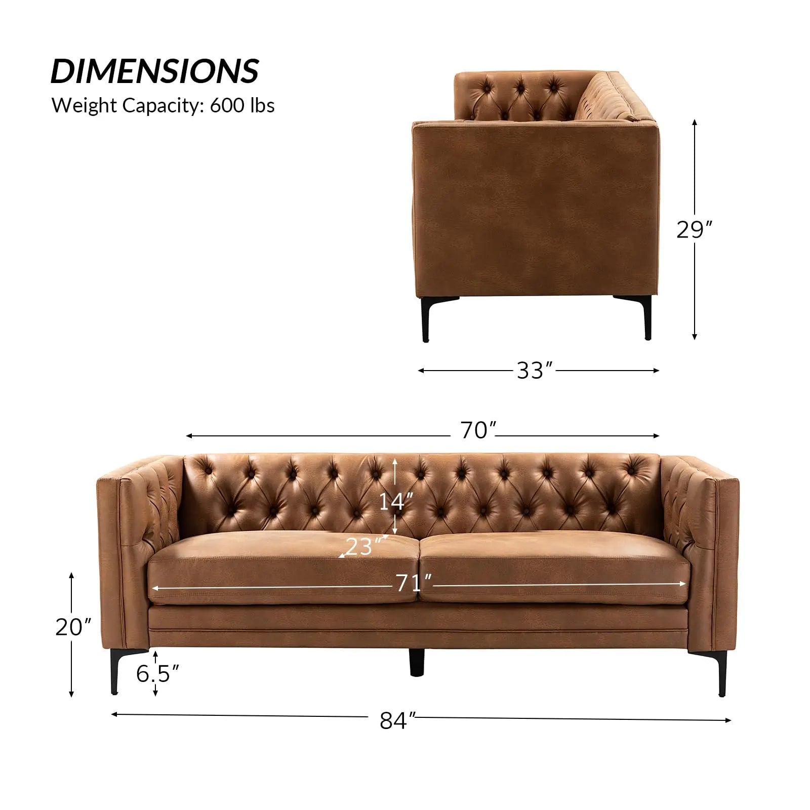 HULALA HOME Sofa - Thumbnail 3