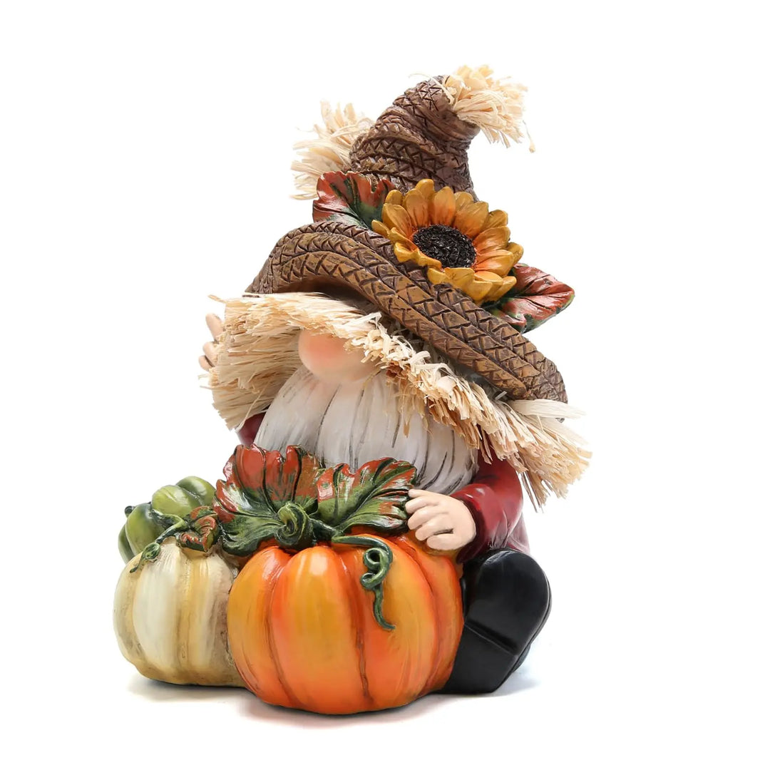 Hodao Fall Thanksgiving Pumpkin Gnomes Decorations for Home