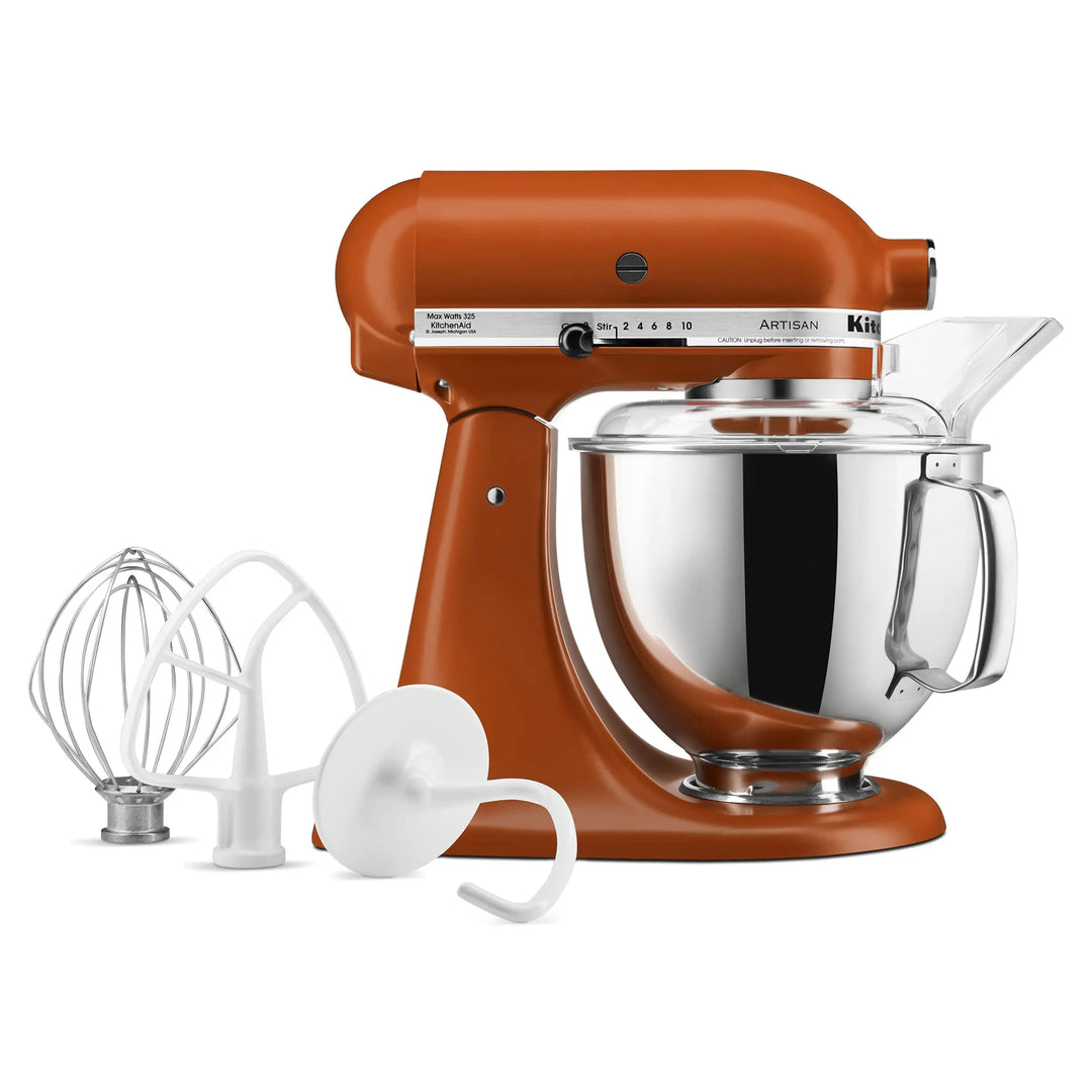 KitchenAid Artisan, 5-Qt Tilt Head Stand Mixer, KSM150PS, Scorched Orange