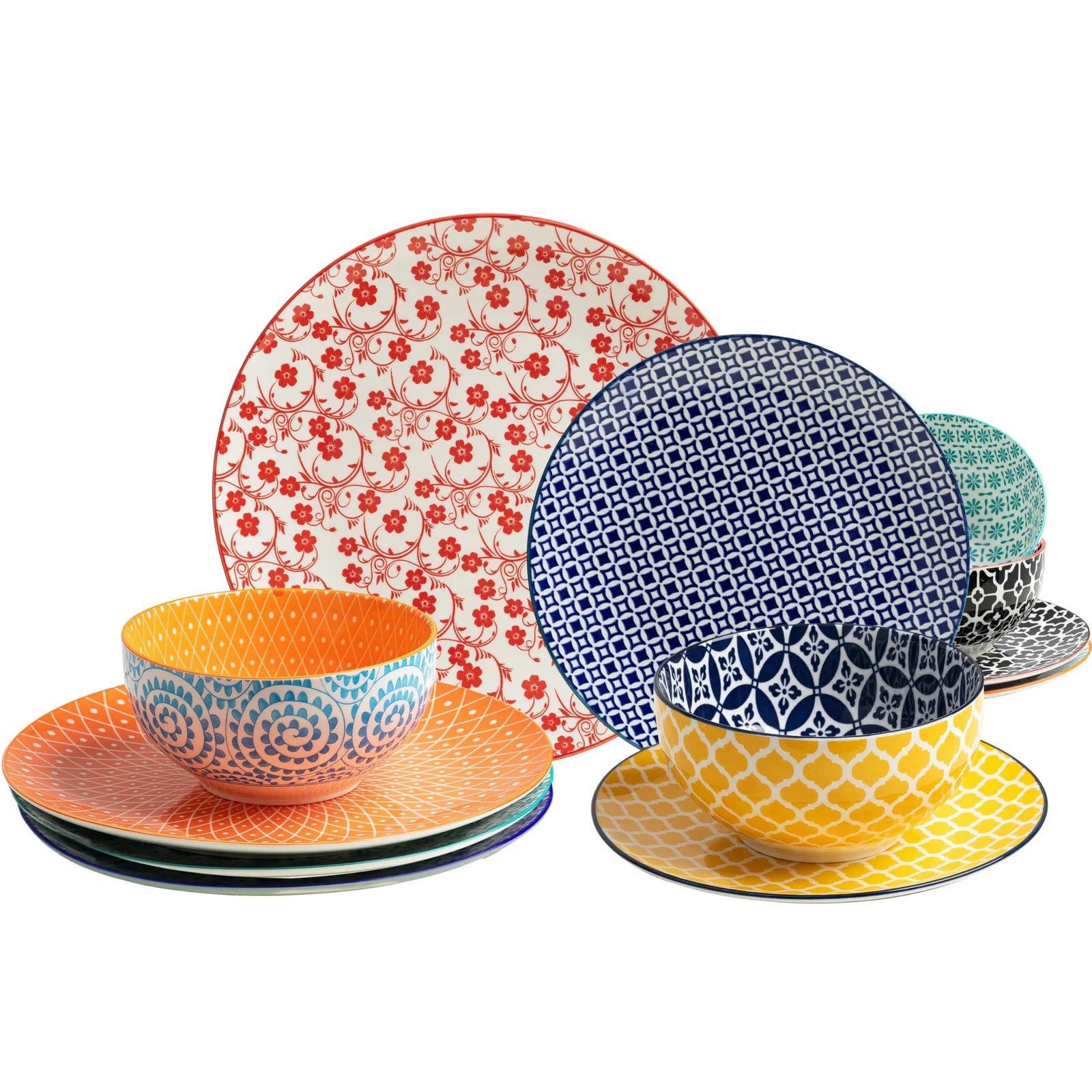LEHAHA Ceramic Dinnerware Set