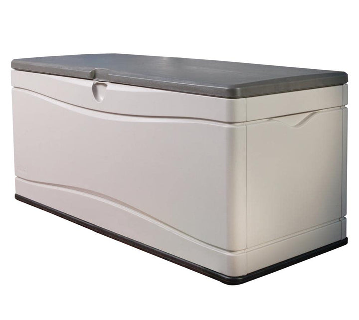 LIFETIME 60012 Extra Large Deck Box, 130 Gallon, Desert Sand/Brown 