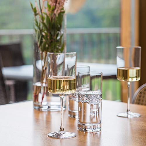 BENETI Square Wine Glasses