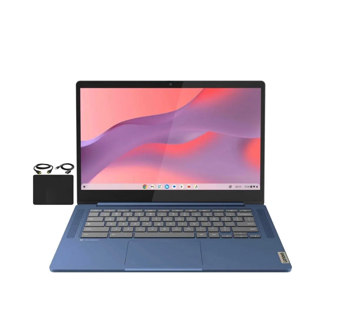 Lenovo Newest Flagship Chromebook, 14'' FHD Touchscreen, 4GB RAM - Abyss Blue 