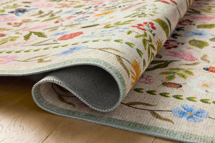 Loloi Rifle Paper Co Canopy Cream 7&