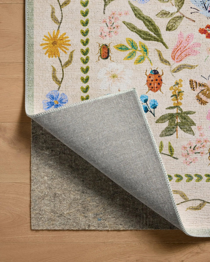 Loloi Rifle Paper Co Canopy Cream 7&