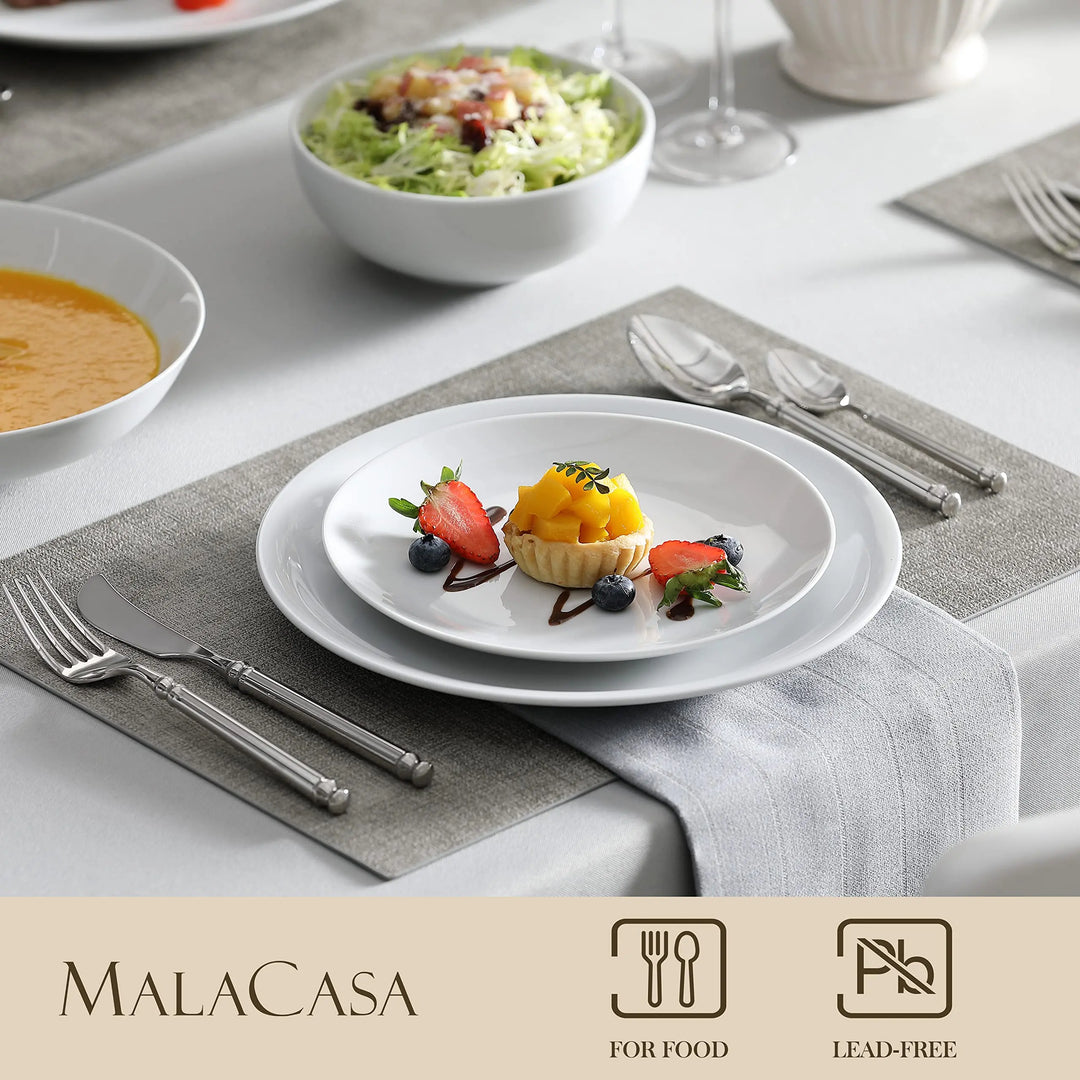 MALACASA Amelia Dinnerware Set