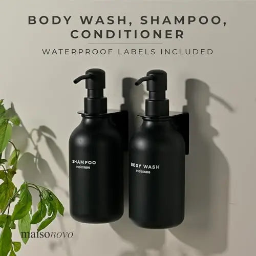 Shampoo and Conditioner Dispenser Set - Thumbnail 3