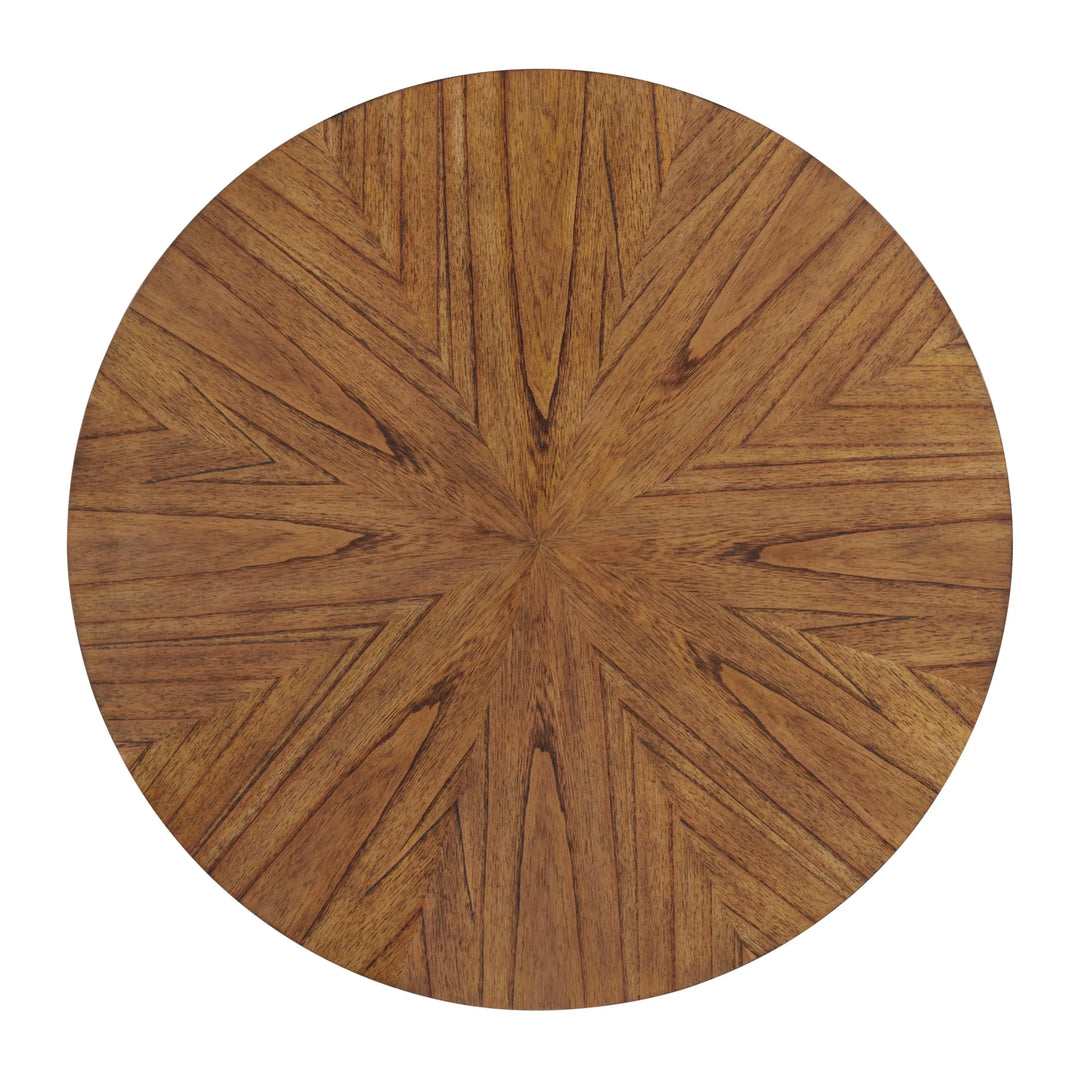 Martin Svensson Home LAX Mid Century Wood Coffee Table, Nutmeg &amp; Espresso