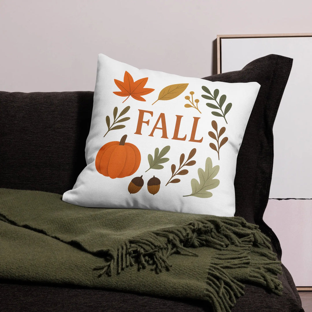 Modern Fall Throw Pillow Cover