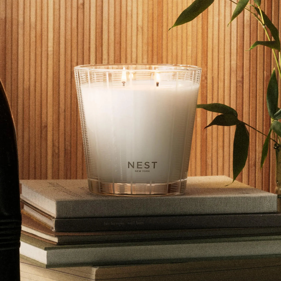 NEST New York Scented 3-Wick Candle, Bamboo, 21.2 oz