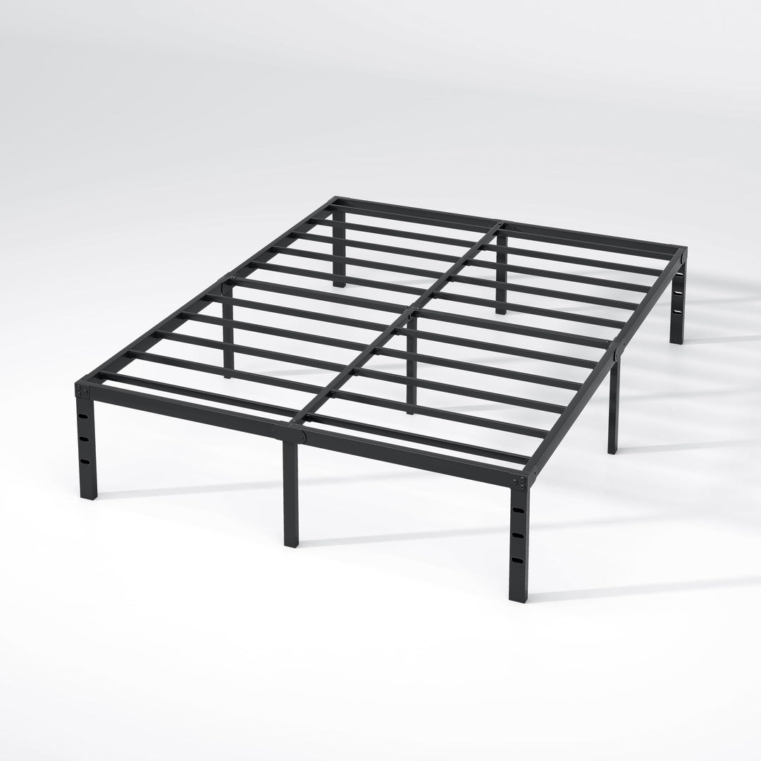 NEW JETO Metal Bed Frame,Queen Size Bed Frame with Storage Space,14 Inch 