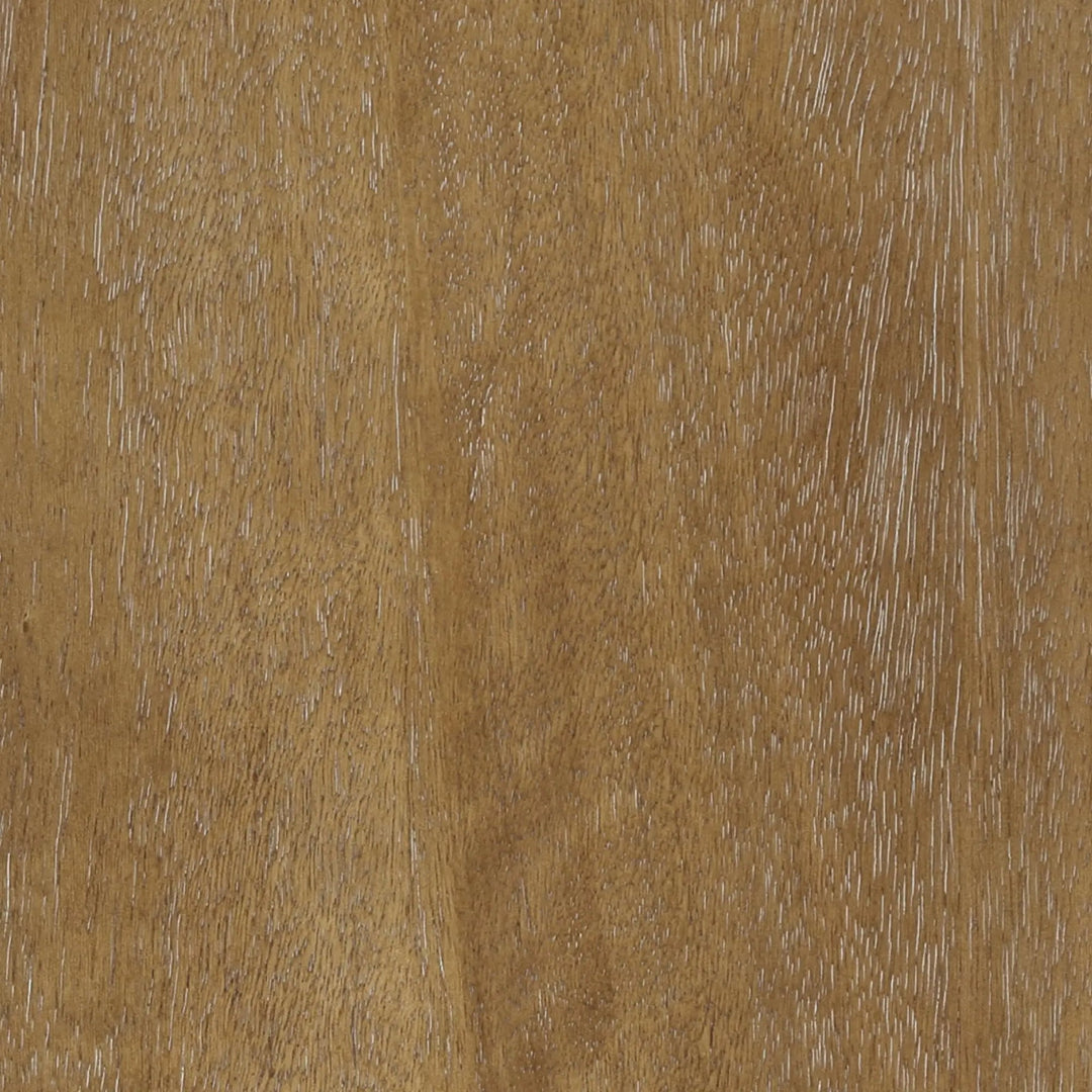 Nathan James Rein Organic Modern Coffee Table, Rustic Wood Square Coffee Table with Rounded Edge, Pedestal Coffee Table - Light Brown 