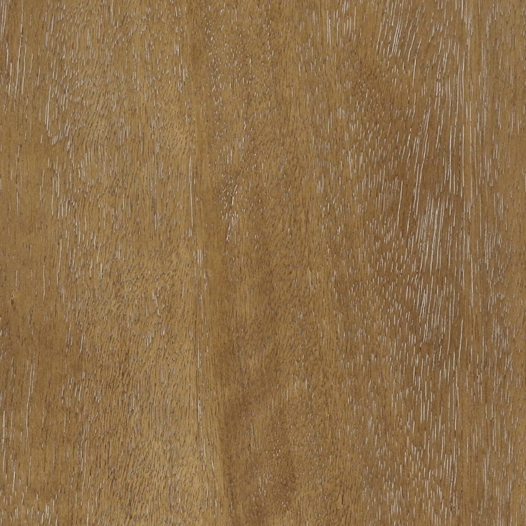 Nathan James Rein Organic Modern Coffee Table, Rustic Wood Square Coffee Table with Rounded Edge, Pedestal Coffee Table for Living Room, Light Brown