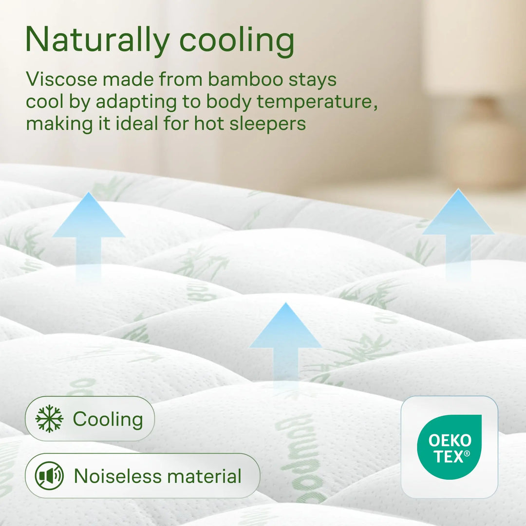 Niagara Sleep Solution Queen Ultra Soft Mattress Topper — Back Pain Relief 