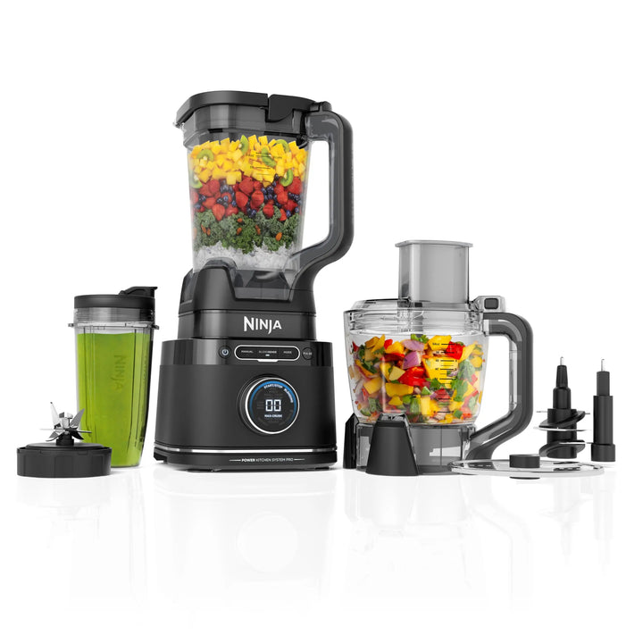 Ninja Kitchen System, BlendSense Tech, 72 oz, 1800PW, Black, TB401