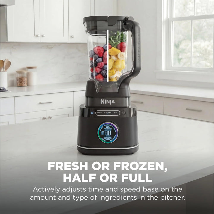 Ninja Kitchen System, BlendSense Tech, 72 oz, 1800PW, Black, TB401