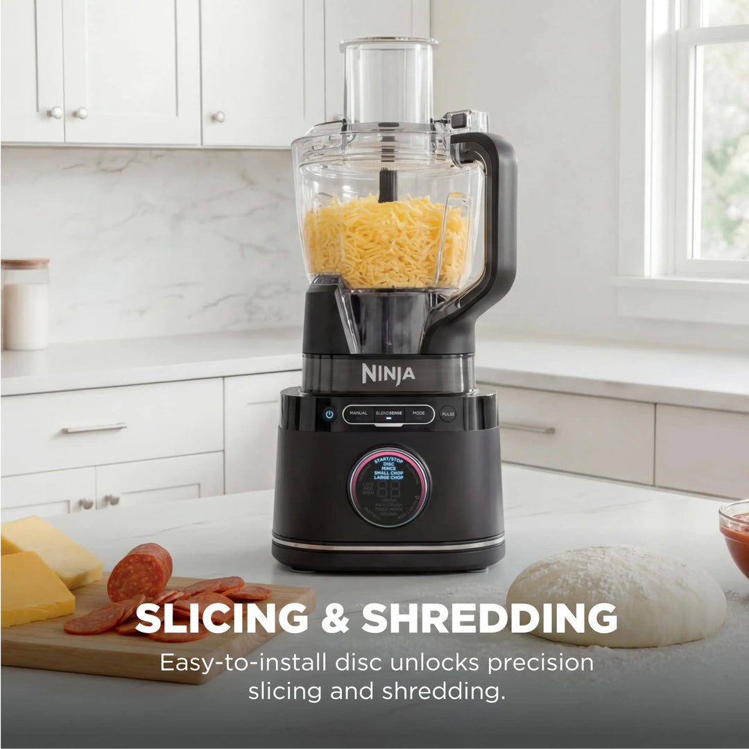 Ninja Kitchen System, BlendSense Tech, 72 oz, 1800PW, Black, TB401