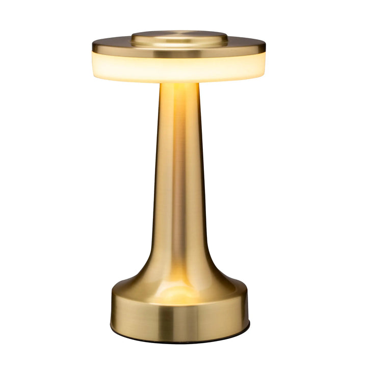 O’Bright Portable LED Table Lamp with Touch Sensor, 3-Levels Brightness, Rechargeable Battery Up to 48 Hours Usage, Night Light for Kids Nursery, Nightstand Lamp, Bedside Lamp (Gold) 