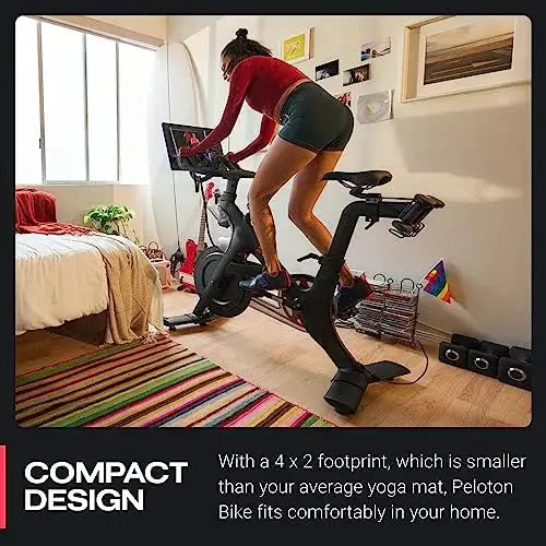 Original Peloton Bike | Indoor Stationary Bike, 22" HD Touchscreen Peloton