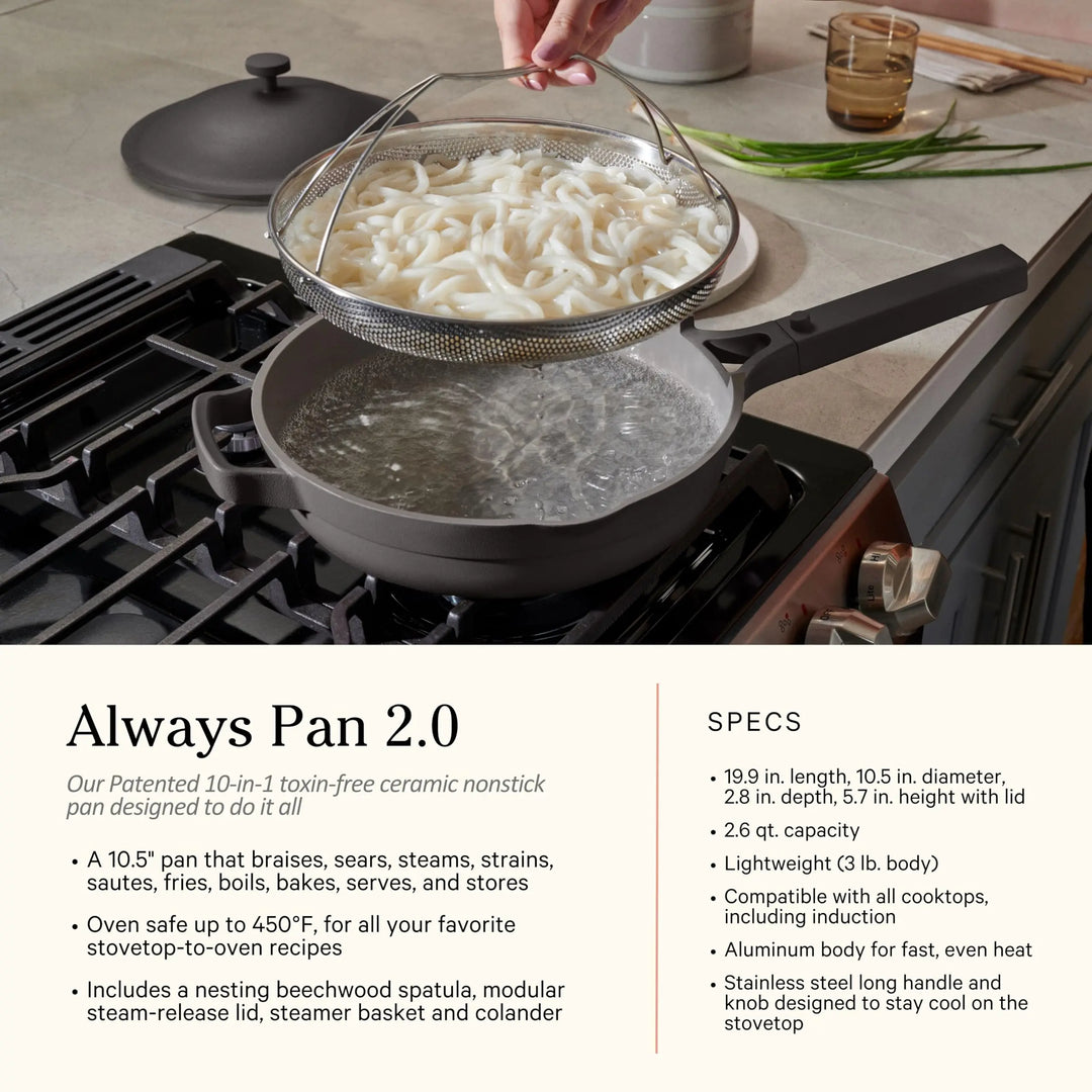 Our Place Cookware Set, 13-Piece Ceramic Nonstick Pots &amp; Pans with Utensils