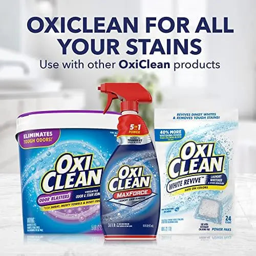 OxiClean Max Force Laundry Stain Remover Spray, 12 Fl. Oz, 3-Pack 