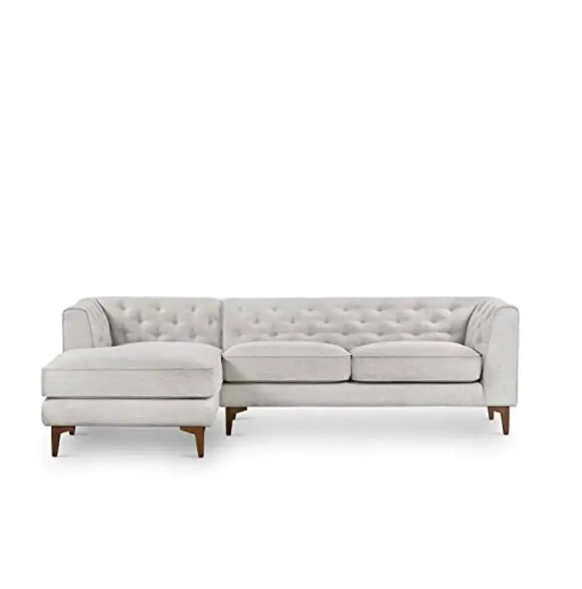 POLY and BARK Essex Sectional, Left-Facing Sofa - Soho Grey 